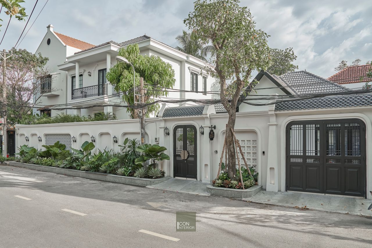 Mặt tiền villa Thảo Điền