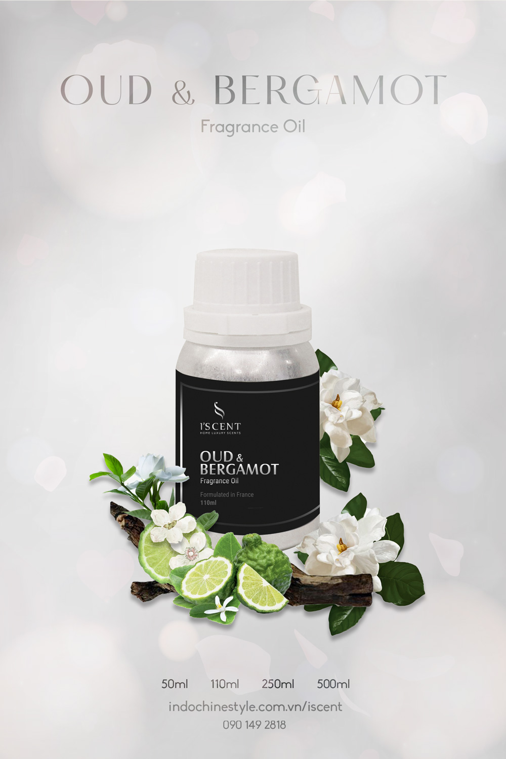 Tinh dầu nước hoa Oud & Bergamot